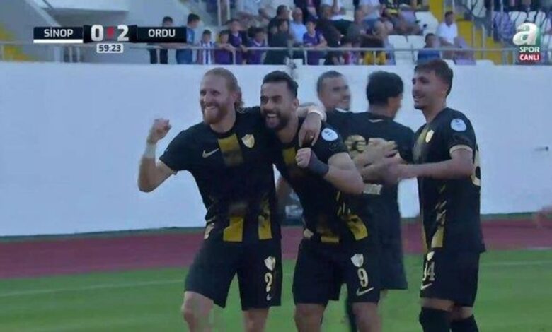 Sinop'ta Ordu şov- Trabzonspor