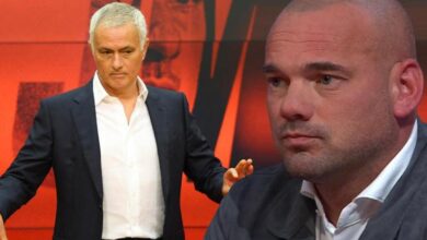 Sneijder'den olay Mourinho sözleri 'Böyle konuşması akıllıca değil, çok yazık'- Trabzonspor