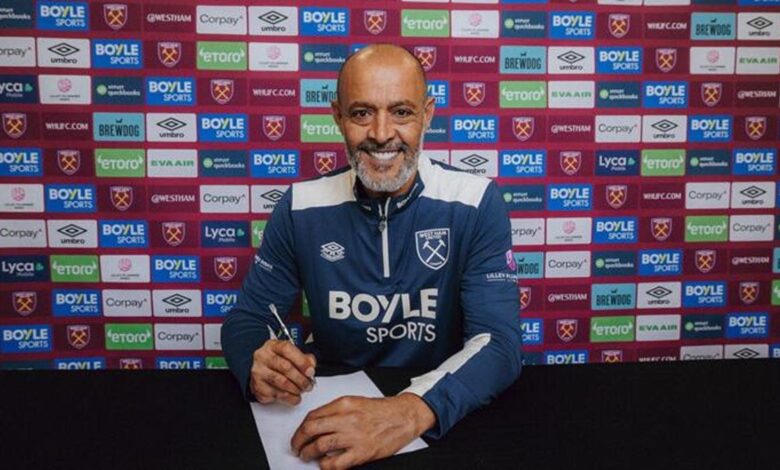 West Ham United'da Nuno Espirito Santo dönemi başladı- Trabzonspor