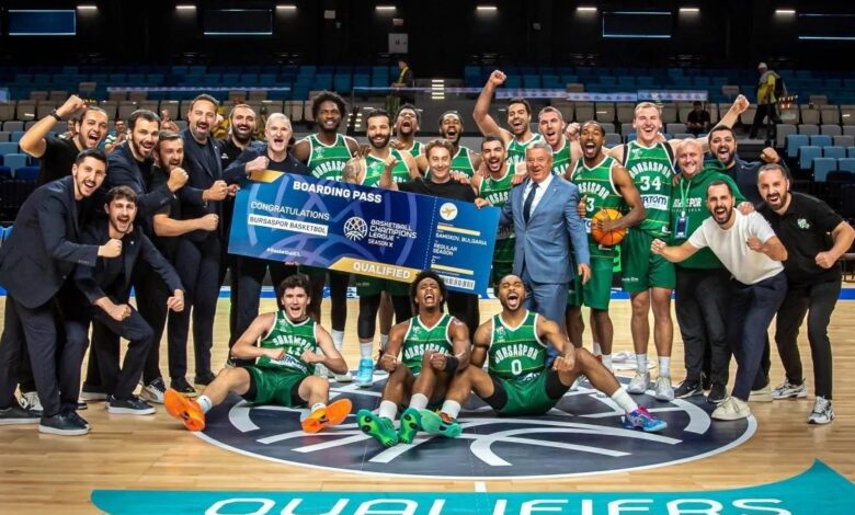 Windrose Giants Antwerp: 58 - Bursaspor Basketbol: 77 (MAÇ SONUCU ÖZET)- Trabzonspor