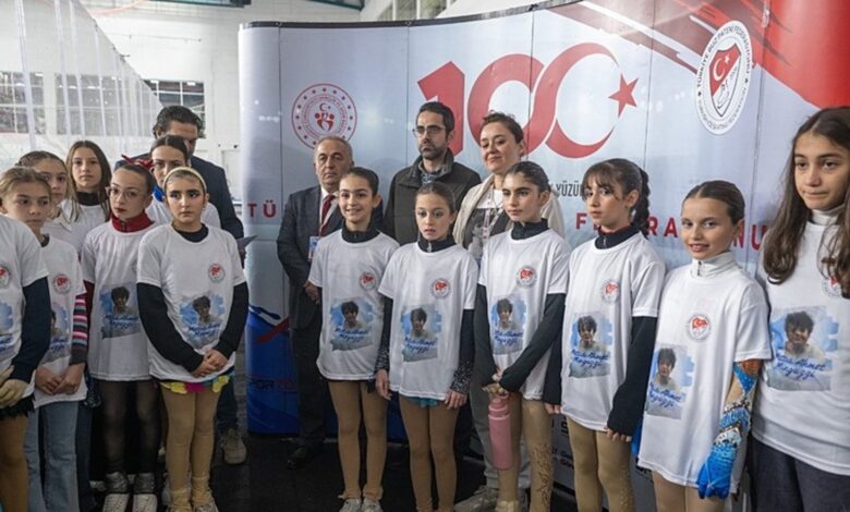 Ahmet Minguzzi anısına buz pateni yarışması- Trabzonspor