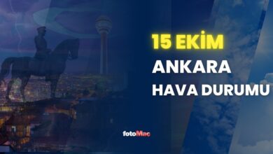 ANKARA HAVA DURUMU: 15 Ekim Çarşamba Ankara'da hava nasıl olacak, yağış var mı? Ankara günlük ve 5 günlük hava durumu tahmini!- Trabzonspor