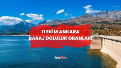 ASKİ 11 EKİM BARAJ DOLULUK ORANLARI: Ankara'da baraj doluluk oranı kaç?- Doluluk