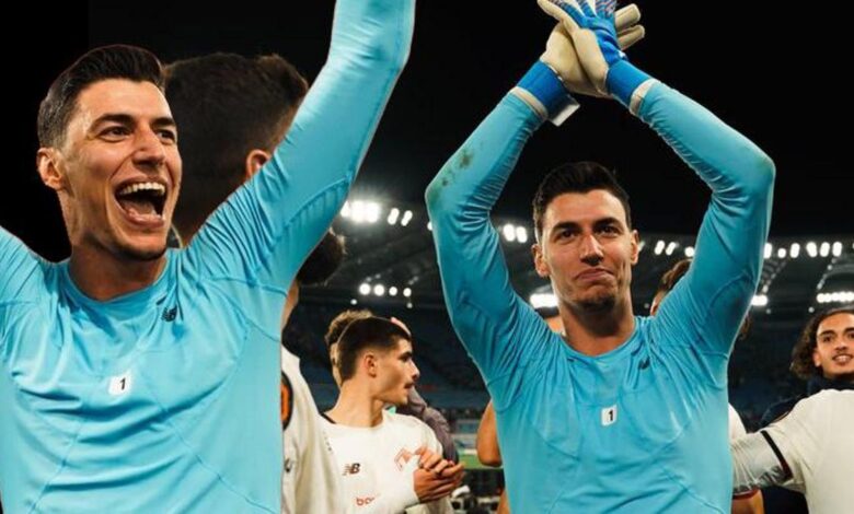 Berke Özer 3 penaltı kurtardı futbol dünyasına damga vurdu! 'Roma taraftarını çileden çıkardı'- Trabzonspor