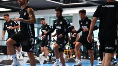 Beşiktaş, Gençlerbirliği maçı hazırlıklarını sürdürdü- Trabzonspor