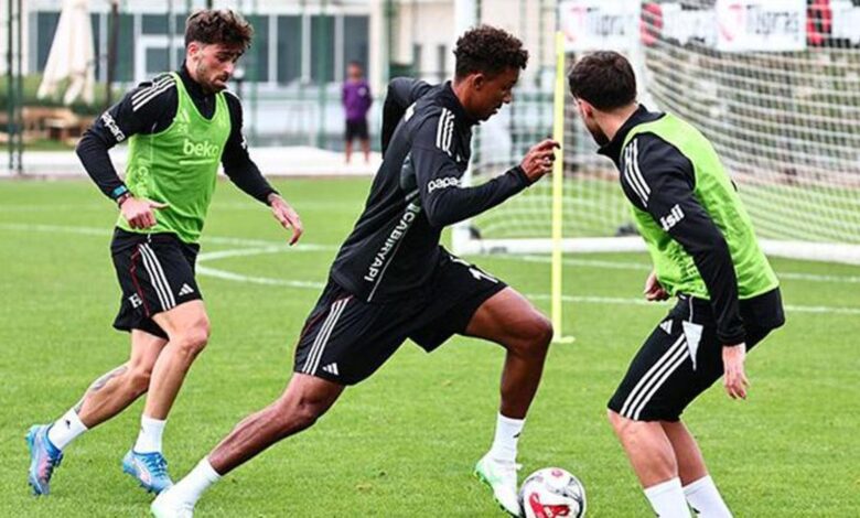 Beşiktaş'ta Galatasaray derbisinin hazırlıkları sürüyor- Trabzonspor