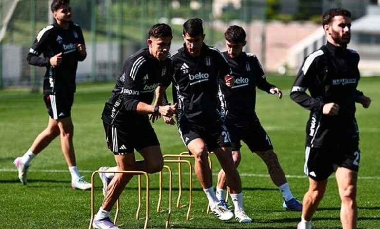 Beşiktaş'ta Gençlerbirliği maçı hazırlıkları- Beşiktaş