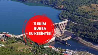 BURSA BUSKİ SU KESİNTİSİ (11 EKİM) | Bursa'da sular ne zaman gelecek, hangi ilçelerde kesinti var?- Doluluk