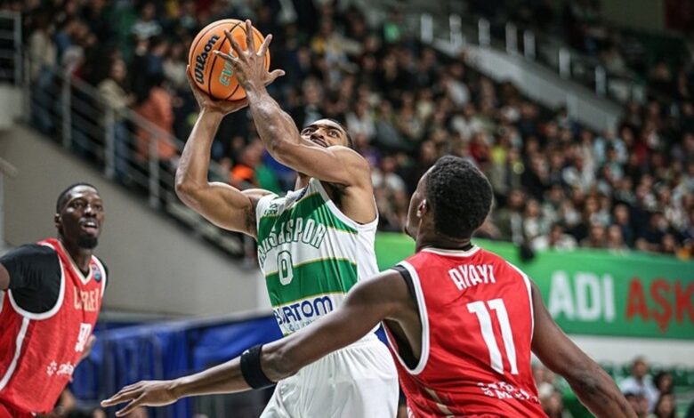 Bursaspor Basketbol 72-84 Cholet Basket (MAÇ SONUCU ÖZET)- Trabzonspor