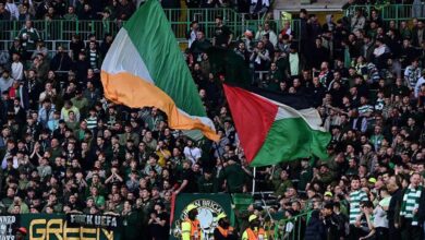 Celtic taraftarlarından İsrail'e protesto- Trabzonspor