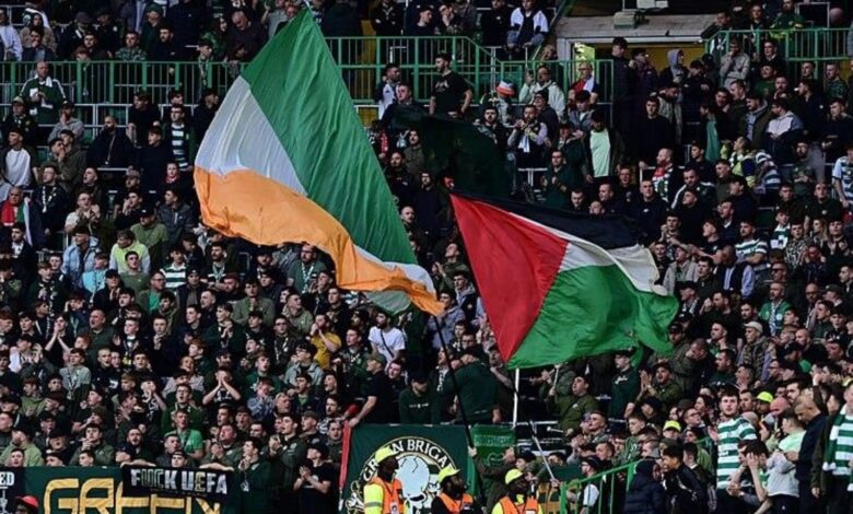 Celtic'ten Filistin'e destek!- Trabzonspor