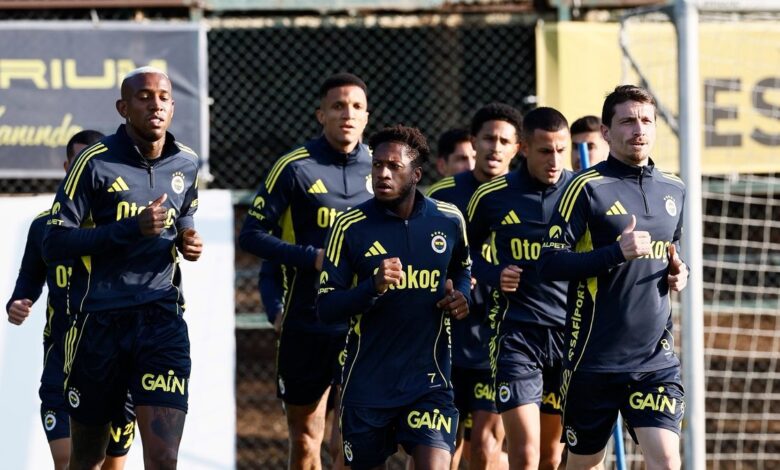 Fenerbahçe Fatih Karagümrük maçı hazırlıklarını sürdürdü- Trabzonspor