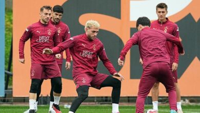 Galatasaray, Başakşehir maçı öncesi pas çalıştı- Trabzonspor