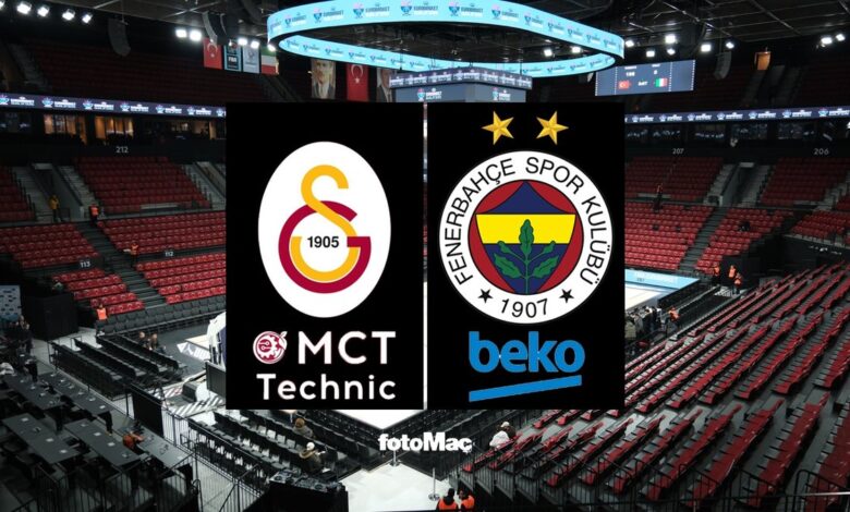 Galatasaray - Fenerbahçe CANLI | Galatasaray MCT Technic - Fenerbahçe Beko maçı ne zaman, saat kaçta ve hangi kanalda?- Trabzonspor