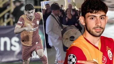 Galatasaray'ın genç futbolcusu Yusuf Demir nişanlandı! Görüntülere yorum yağdı- Trabzonspor