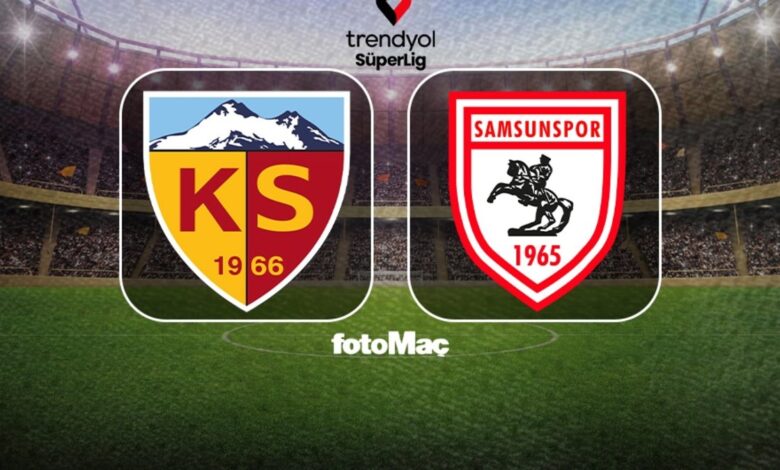 Kayserispor-Samsunspor MAÇI CANLI İZLE | Zecorner Kayserispor-Samsunspor maçı ne zaman, saat kaçta ve hangi kanalda?- Trabzonspor