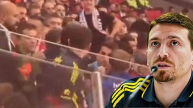 Mert Hakan Yandaş taraftar ile tartıştı! Samsunspor-Fenerbahçe maçında ortalık karıştı- Trabzonspor