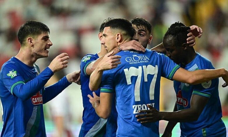 Rize'den 5'lik şov- Trabzonspor