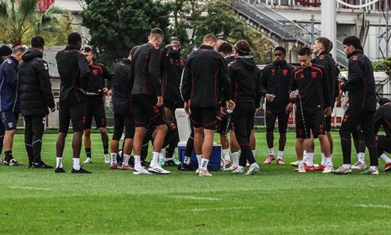 Samsunspor'da Kayserispor mesaisi devam ediyor- Trabzonspor