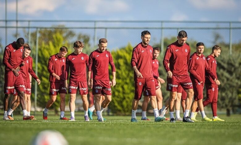 Trabzonspor Çaykur Rizespor maçının hazırlıklarını sürdürdü- Trabzonspor