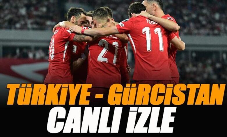 Türkiye - Gürcistan maçı canlı izle | TÜRKİYE milli maç şifresiz yayın (TV8 Frekans Bilgileri)- Trabzonspor
