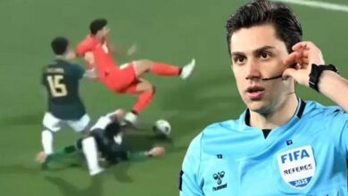 Ürdün-Bolivya maçına hakem Mehmet Türkmen damga vurdu! Acılar içinde sahadan çıktı- Trabzonspor