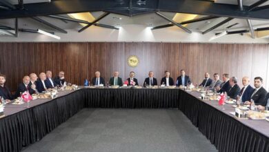 Zorlu maç öncesi Türkiye ve Gürcistan yetkilileri yemekte bir araya geldi- Trabzonspor