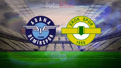 Adana Demirspor-Esenler Erokspor CANLI İZLE: Saat kaçta? Hangi kanalda?- Adana