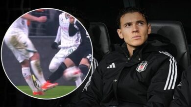 Beşiktaş'ın yeni transferi ilk maçında kırmızı kart gördü! Kariyerinde bir ilk- Trabzonspor