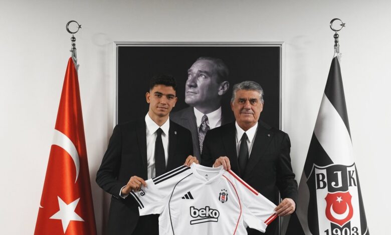 Beşiktaş'ın yeni transferi Yasin Özcan: Her Türk gencinin hayali burada olmak- Beşiktaş