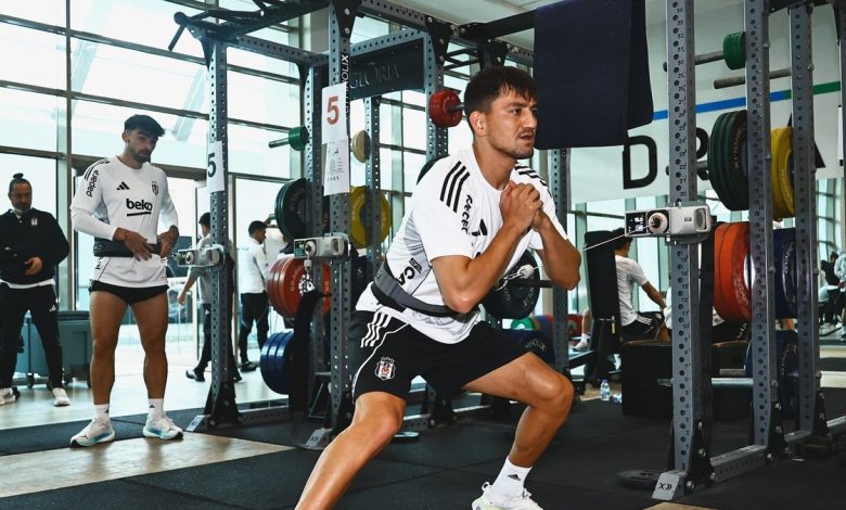 Beşiktaş’ta Cengiz Ünder bireysel çalıştı- Beşiktaş
