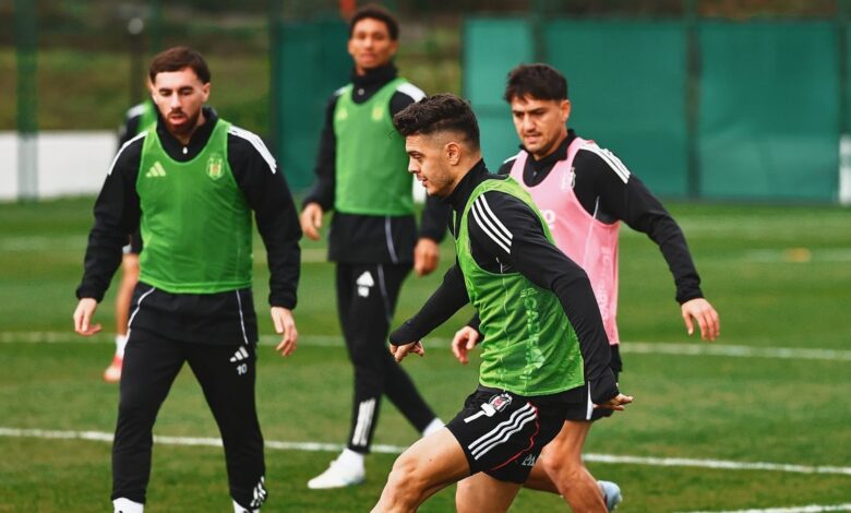 Beşiktaş'ta Konyaspor maçı hazırlıkları devam etti- Trabzonspor