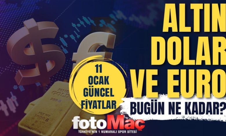 CANLI ALTIN FİYATLARI | Gram, çeyrek, yarım ve tam altın ne kadar 11 Ocak?- Trabzonspor