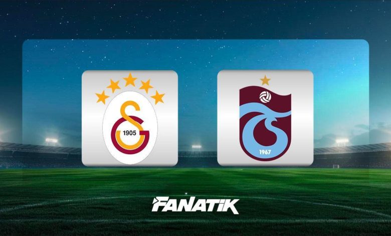 CANLI | Galatasaray - Trabzonspor maçı ne zaman, saat kaçta, hangi kanalda? (İlk 11'ler)- Trabzonspor