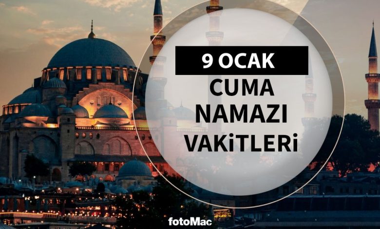 Cuma namazı vakti: 9 Ocak 2026 Cuma namazı kaçta? Diyanet namaz vakitleri!- Trabzonspor