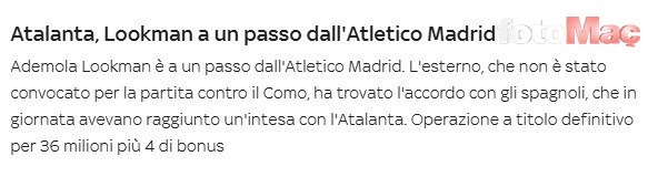 Fenerbahçe'ye Lookman'dan kötü haber! O takıma transfer olmak üzere- Trabzonspor