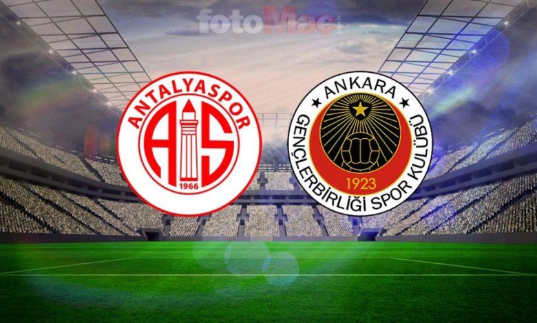 Hesap.com Antalyaspor-Gençlerbirliği maçı canlı ve şifresiz | Saat kaçta, hangi kanalda?- Trabzonspor