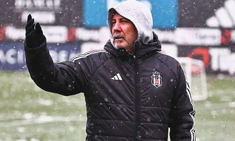 Kar altında antrenman- Trabzonspor