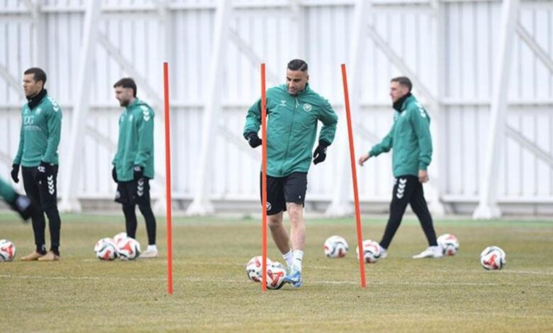 Konyaspor'da Beşiktaş maçı hazırlıkları sürdü- Trabzonspor