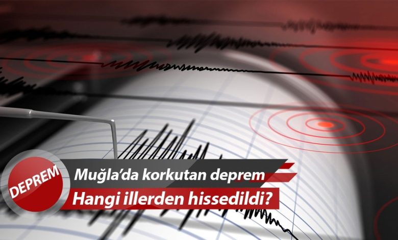 Muğla deprem son dakika! Az önce deprem mi oldu? AFAD şiddetini açıkladı- Trabzonspor