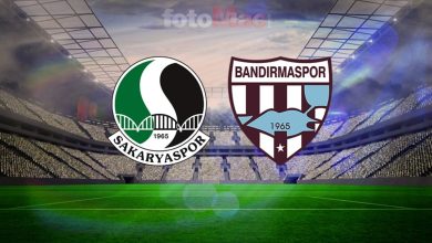 Sakaryaspor-Bandırmaspor maçı | Canlı yayın bilgileri, saati ve kanalı!- Sakarya