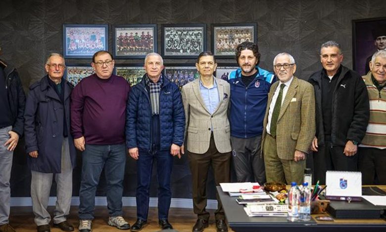 Trabzonspor'da Divan Kurulu'ndan Fatih Tekke'ye ziyaret- Trabzonspor