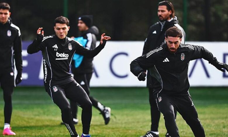 Beşiktaş'ta Kocaelispor maçı hazırlıkları devam etti- Trabzonspor