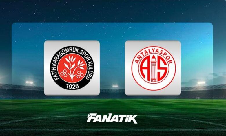 Fatih Karagümrük kazanmayı hatırladı! Antalyaspor'a büyük şok... (Maç özeti | Fatih Kargümrük 1-0 Antalyaspor)- Trabzonspor