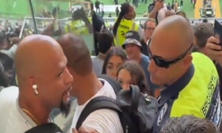 Felipe Melo'ya taraftar olarak gittiği maçta çirkin saldırı!- Trabzonspor