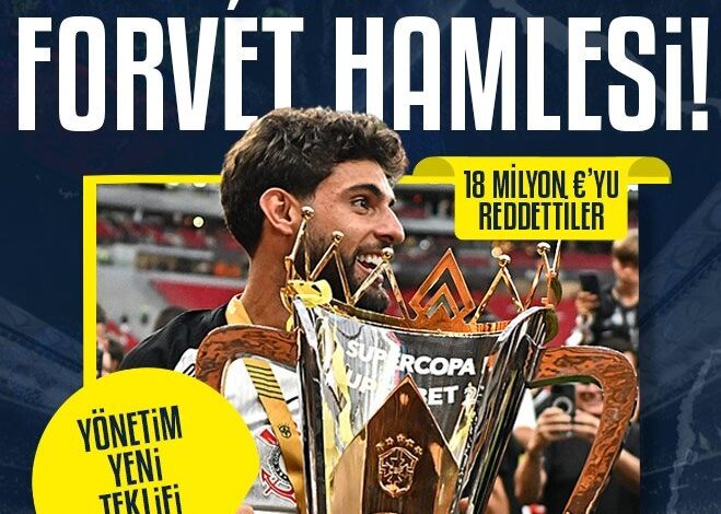 Fenerbahçe için flaş santrfor iddiası! Teklif belli oldu- Trabzonspor