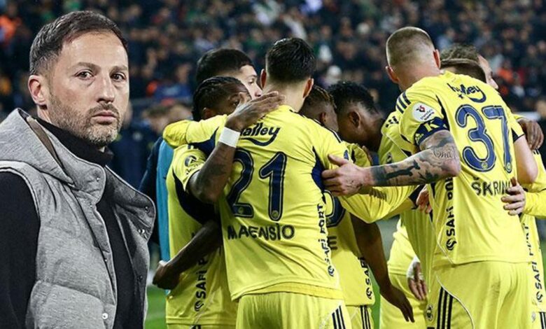 Fenerbahçe teknik direktörü Domenico Tedesco'dan oyuncularına övgü: 'Sizinle gurur duyuyorum'- Trabzonspor