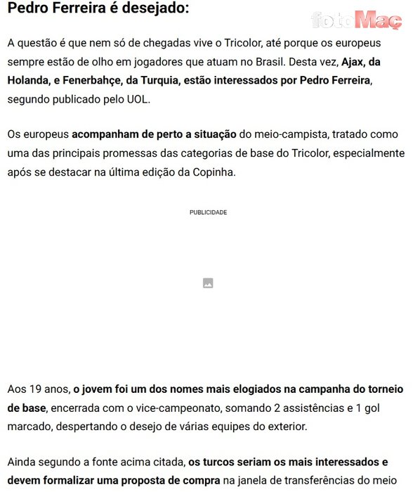 Fenerbahçe'den yatırımlık transfer: Pedro Ferreira...- Trabzonspor