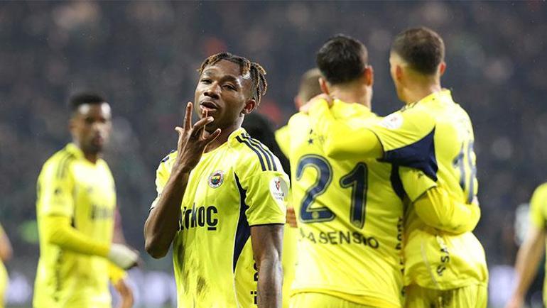 Fenerbahçe'nin yıldızı Dorgeles Nene kritik anda sahneye çıktı! Üst üste 2. kez ağları sarstı- Trabzonspor