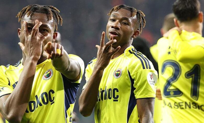 Fenerbahçe'nin yıldızı Dorgeles Nene kritik anda sahneye çıktı! Üst üste 2. kez ağları sarstı- Trabzonspor